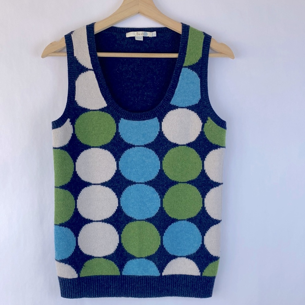 Boden 100% Wool Sweater Vest size 4